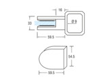 Glashouder Wiegand model 5