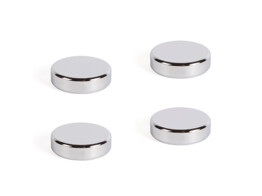 Cliprozet rond vlak 20 mm  10 stuks