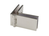 Charniere verre/verre 5804  teint inox
