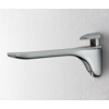 Glasplaatdrager 1222 glanzend verchroomd