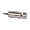 Taquet 22 mm O teint inox  L 60 mm