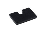 Losse klemrubbers voor model 10  4 mm dik voor 12 mm glas