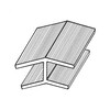 Plomb lanterne  plat 90  8/4 5 50 kg. Resistance 50