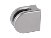 Glashouder Wiegand model 5 voor buis 48-60 mm O RAL 9006 zilver gemoffeld