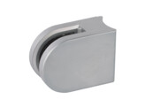 Glashouder Wiegand model 3 voor buis 27-33 mm O RAL 9006 zilver gemoffeld
