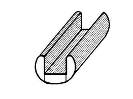 Plomb de contour extrude  rond 1 5/3 5 7 5 kg. Resistance 50.