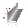 Aluminium L-profiel 10x10x2mm L 3000 mm