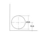 Serrure-poignee 988  numero de cle 3101A