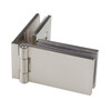 Charniere verre/verre 5804  teint inox