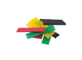Cales Gluske modele tunnel 100 x 46 x 6 mm  500 pieces - noir