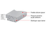Intercalaire Super Spacer  TriSeal  Premium Plus noir  6 0 x 7 3 mm