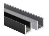 Aluminium U-profiel 15x15x15x2 mm L 3000 mm - naturel geanodiseerd