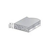 Intercalaire Super Spacer  Premium noir  8 0 x 4 8 mm