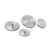 Attache pour collage boutons. Inox. O 30 mm