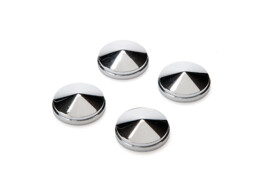 Rosace cache-vis 20 mm  chrome  10 pcs