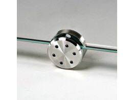 Fixation pour miroir ETOILE. Inox