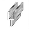 Plomb de contour extrude  plat avec talon. 8/5 25 kg. Resistance 57